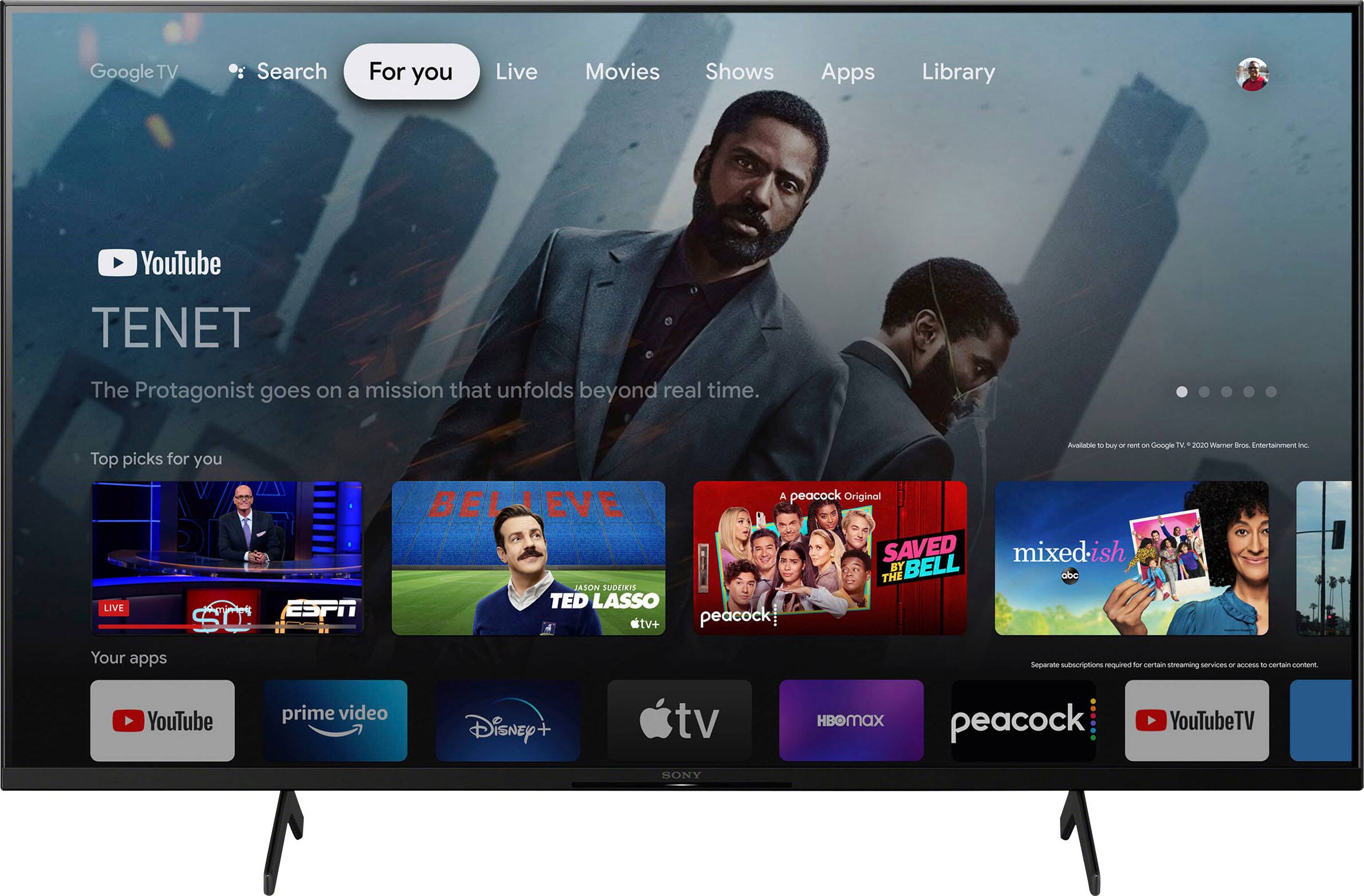 Alt View 14. Sony - 65" Class X80K LED 4K UHD Smart Google TV - Black.