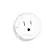 Alt View 11. Etekcity - Voltson 10A Mini Smart Wi-Fi Outlet Plug (6-pack) - White.
