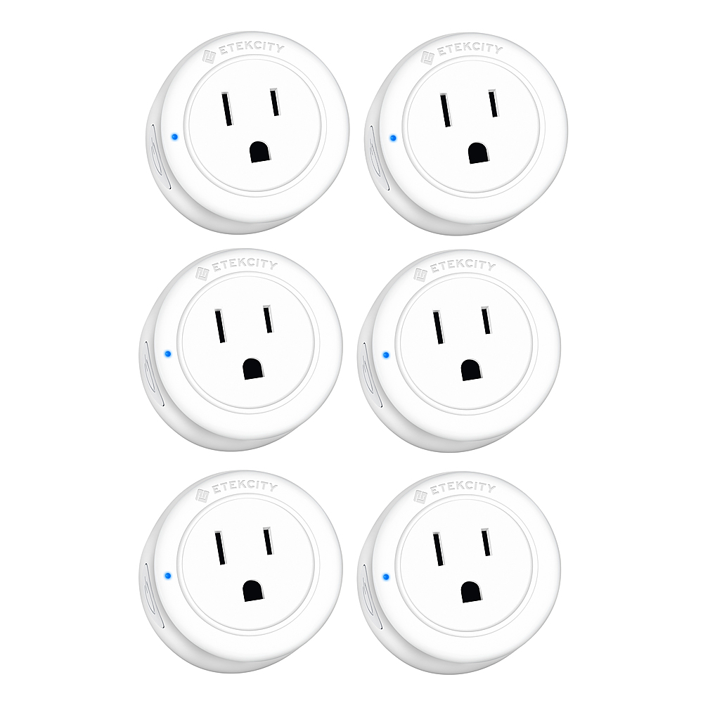Etekcity Voltson Mini Smart WiFi Outlet Plug (10A), White - Yahoo