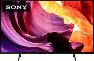 Sony - 43" Class X80K Series LED 4K HDR Smart Google TV - Front_Zoom