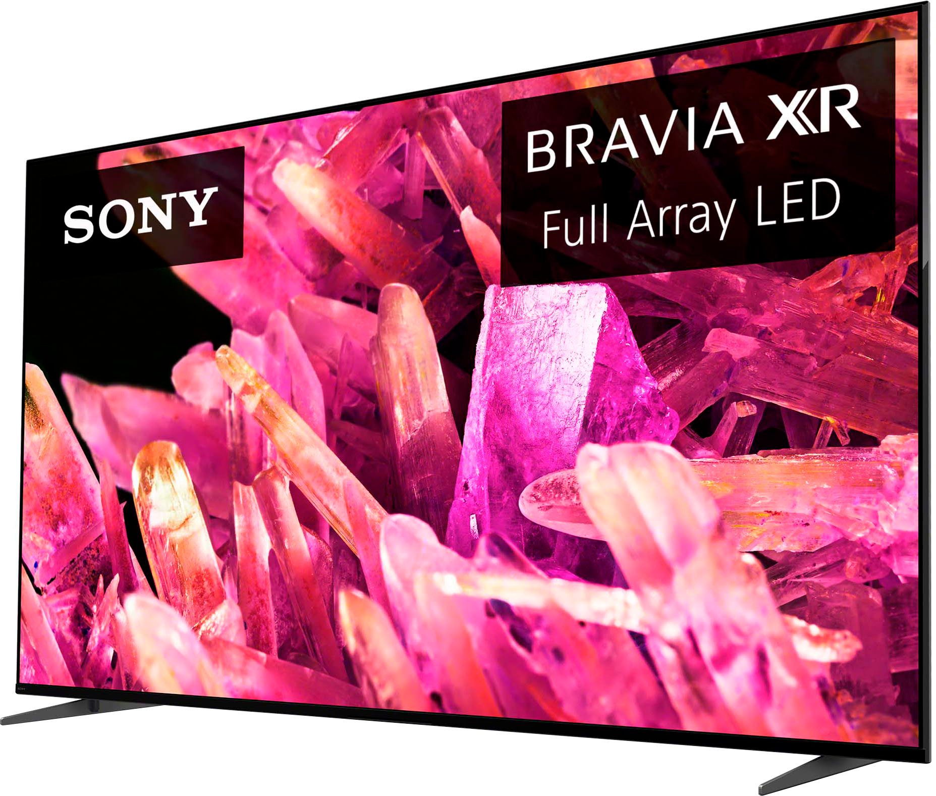 Angle View: Sony - 85" Class BRAVIA XR X90K 4K HDR Full Array LED Google TV
