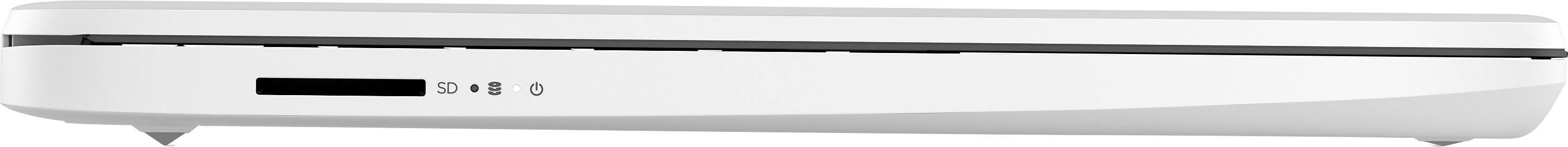 Alt View 7. HP - 14" Laptop - Intel Celeron - 4GB Memory - 64GB eMMC - Snowflake White.