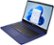 Angle. HP - 14" Laptop - Intel Celeron - 4GB Memory - 64GB eMMC - Indigo Blue.