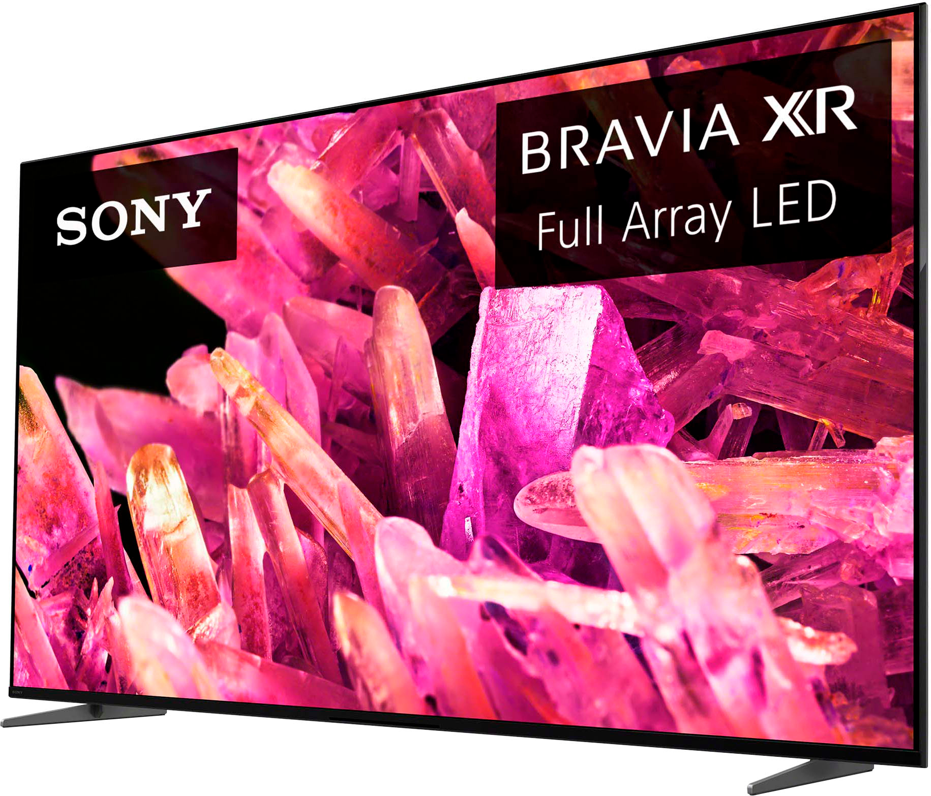 Angle View: Sony - 75" Class BRAVIA XR X90K 4K HDR Full Array LED Google TV