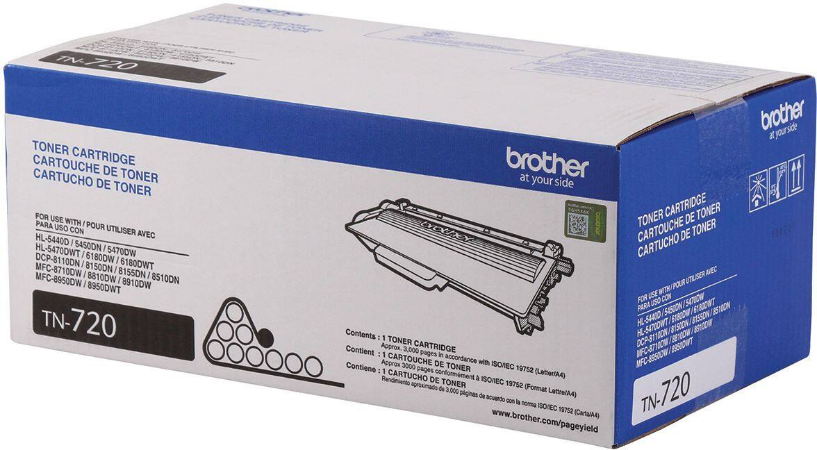 Alt View 12. Brother - TN720 High-Yield Toner Cartridge - Black.