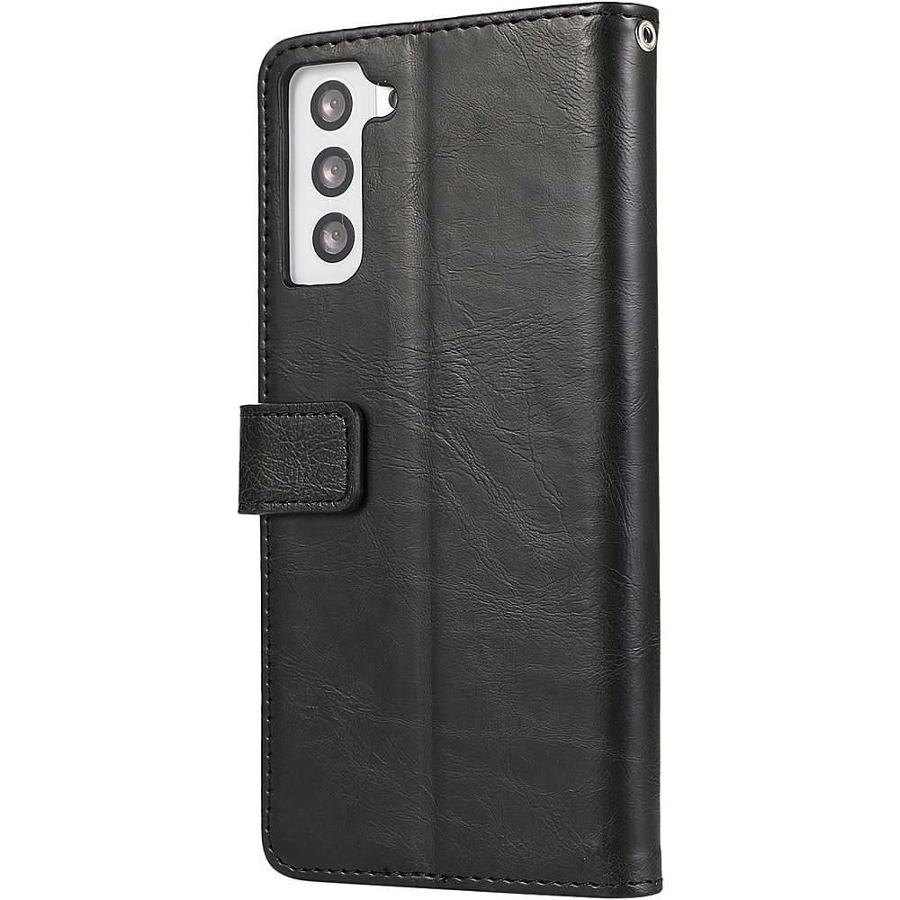 Best Buy: SaharaCase Folio Wallet Case for Samsung Galaxy S22+ Black ...