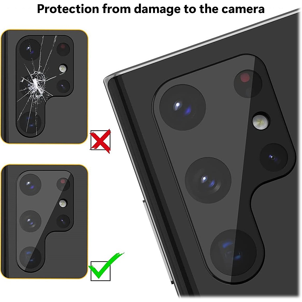 SaharaCase ZeroDamage Camera Lens Protector for Samsung Galaxy S22