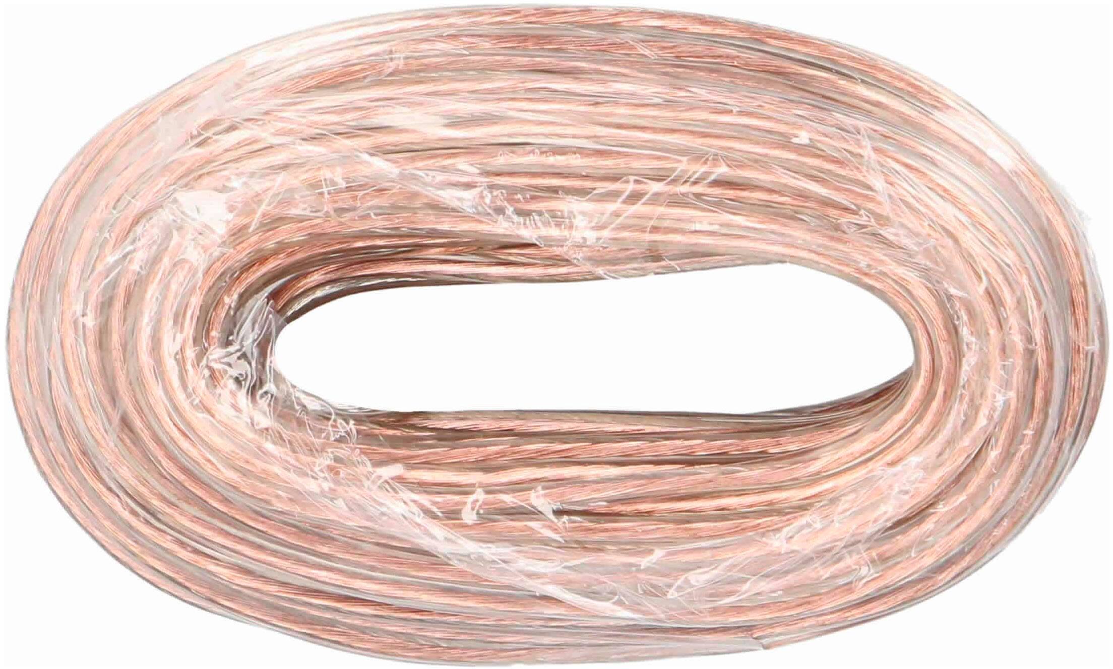 Front. Metra - 40' Spool 18-Gauge Speaker Wire - Clear.
