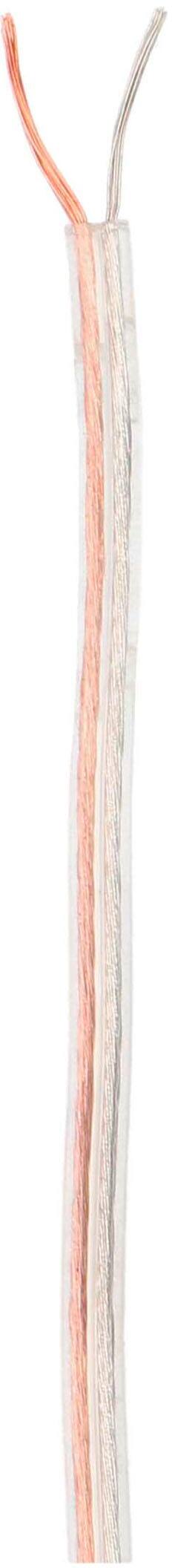 Alt View 11. Metra - 40' Spool 18-Gauge Speaker Wire - Clear.