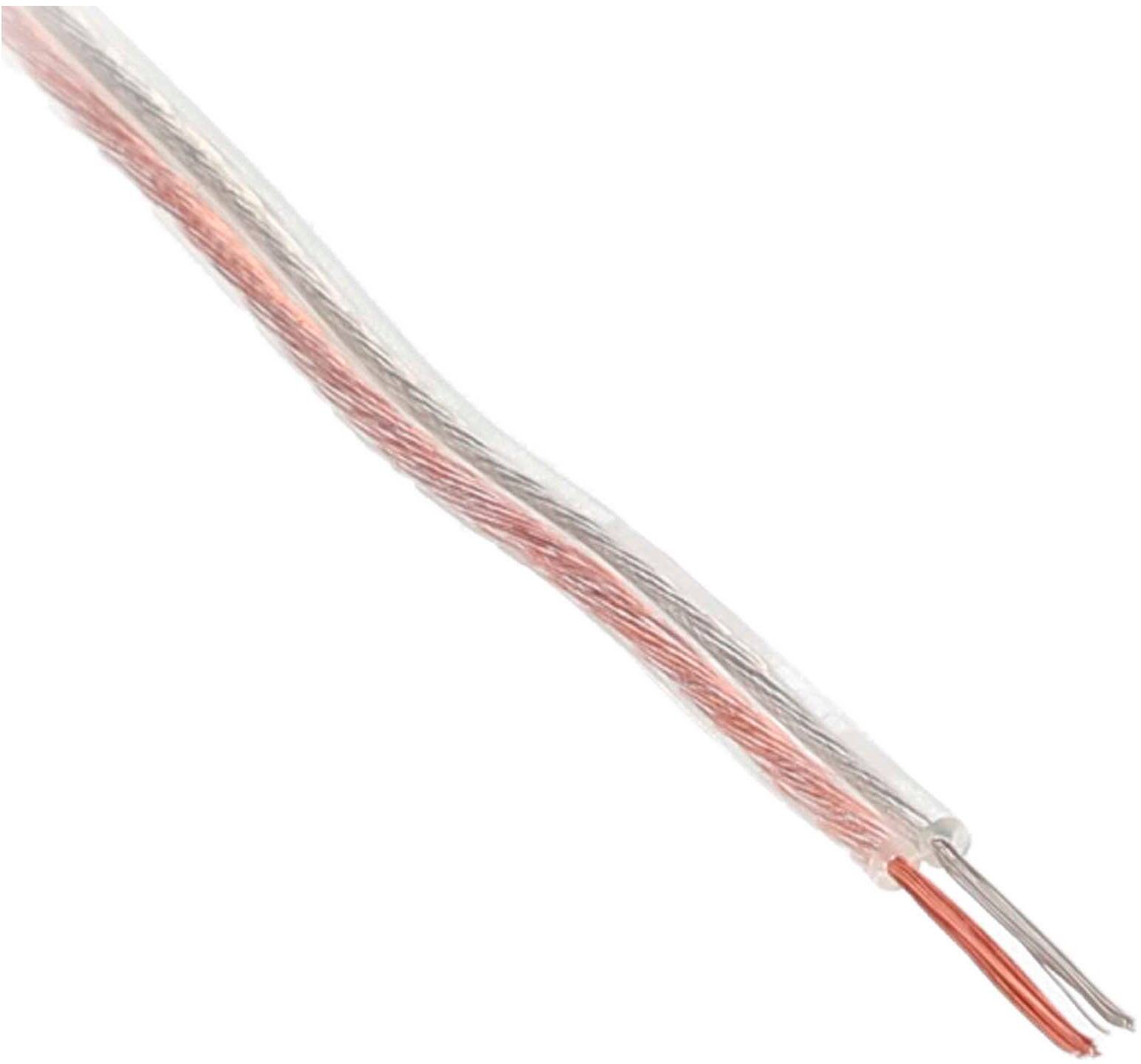 Alt View 12. Metra - 40' Spool 18-Gauge Speaker Wire - Clear.