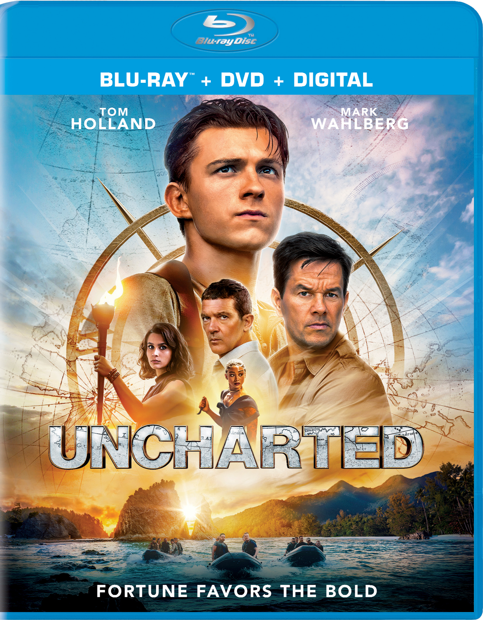 Kom forbi for at vide det Sump pensum Uncharted [Includes Digital Copy] [Blu-ray/DVD] [2022] - Best Buy