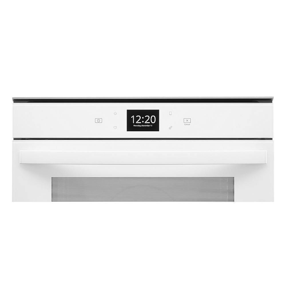 Alt View 2. Whirlpool - 24" Built-In Single Electric Convection Wall Oven with Adjustable Self-Clean Cycle - White.