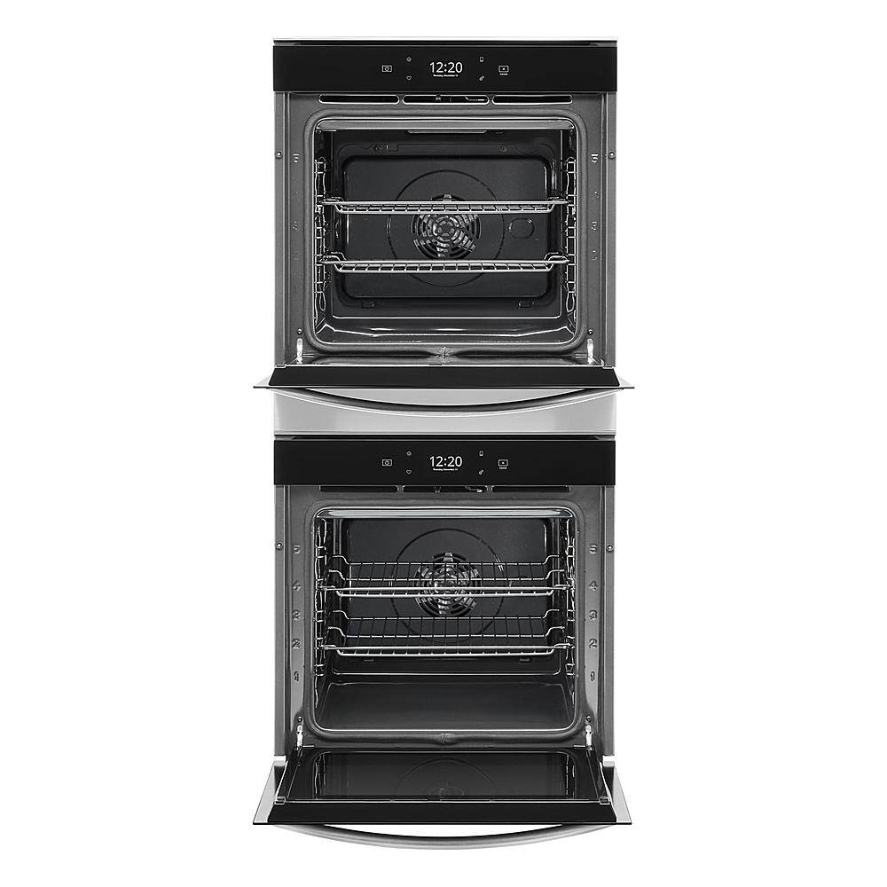 Alt View 13. Whirlpool - 24" Built-In Double Electric Convection Wall Oven with WiFi - Stainless Steel.