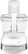 Alt View 1. Cuisinart - Core Custom 10-Cup Food Processor - White & Stainless.