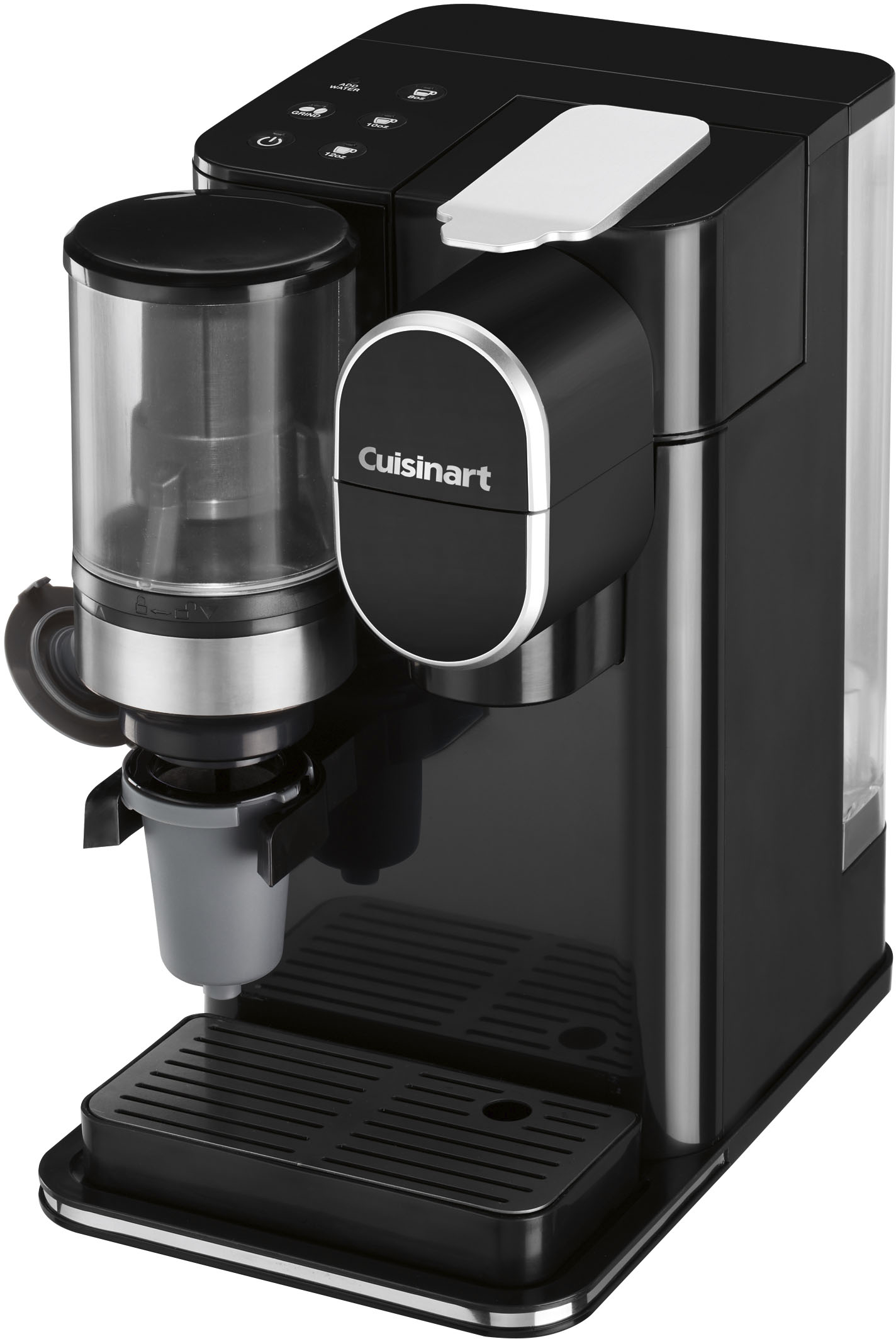 Cuisinart DGB-2 Conical Burr Grind & Brew Single-Serve Coffeemaker, Black &  Cuisinart HomeBarista Reusable Filter Cup, Gray