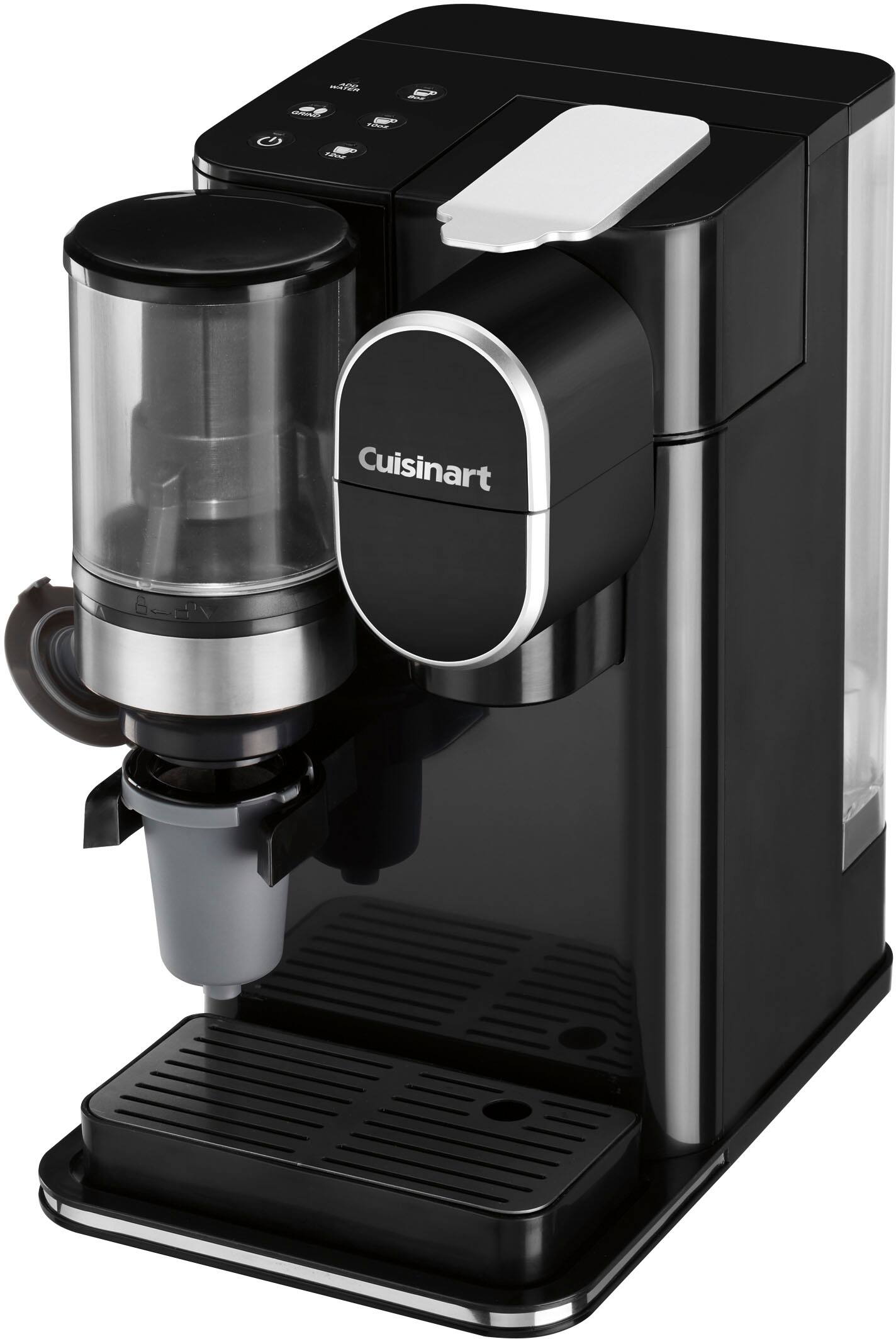 Alt View 13. Cuisinart - Grind & Brew Single-Serve Coffeemaker - Black.