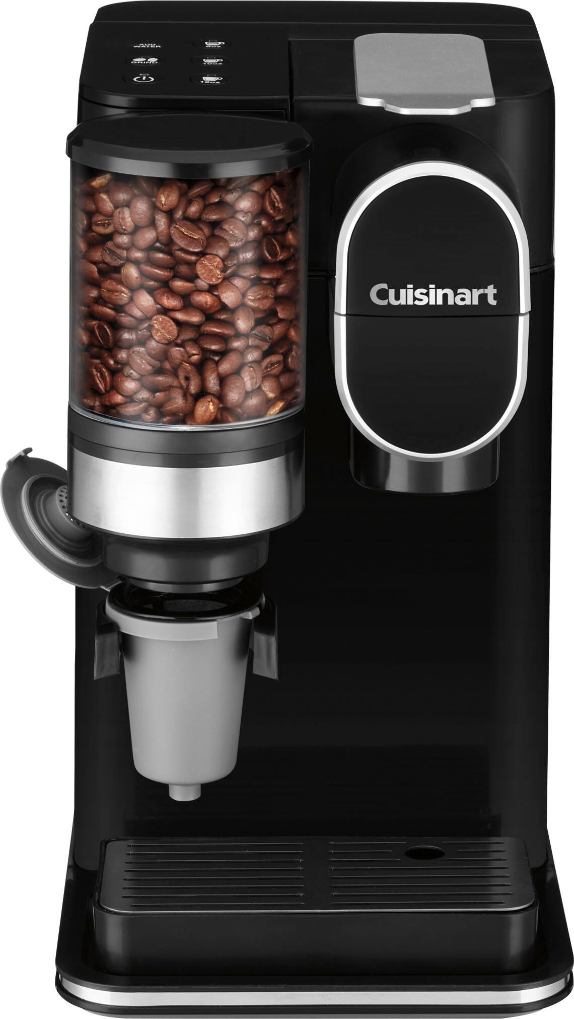 Alt View 14. Cuisinart - Grind & Brew Single-Serve Coffeemaker - Black.