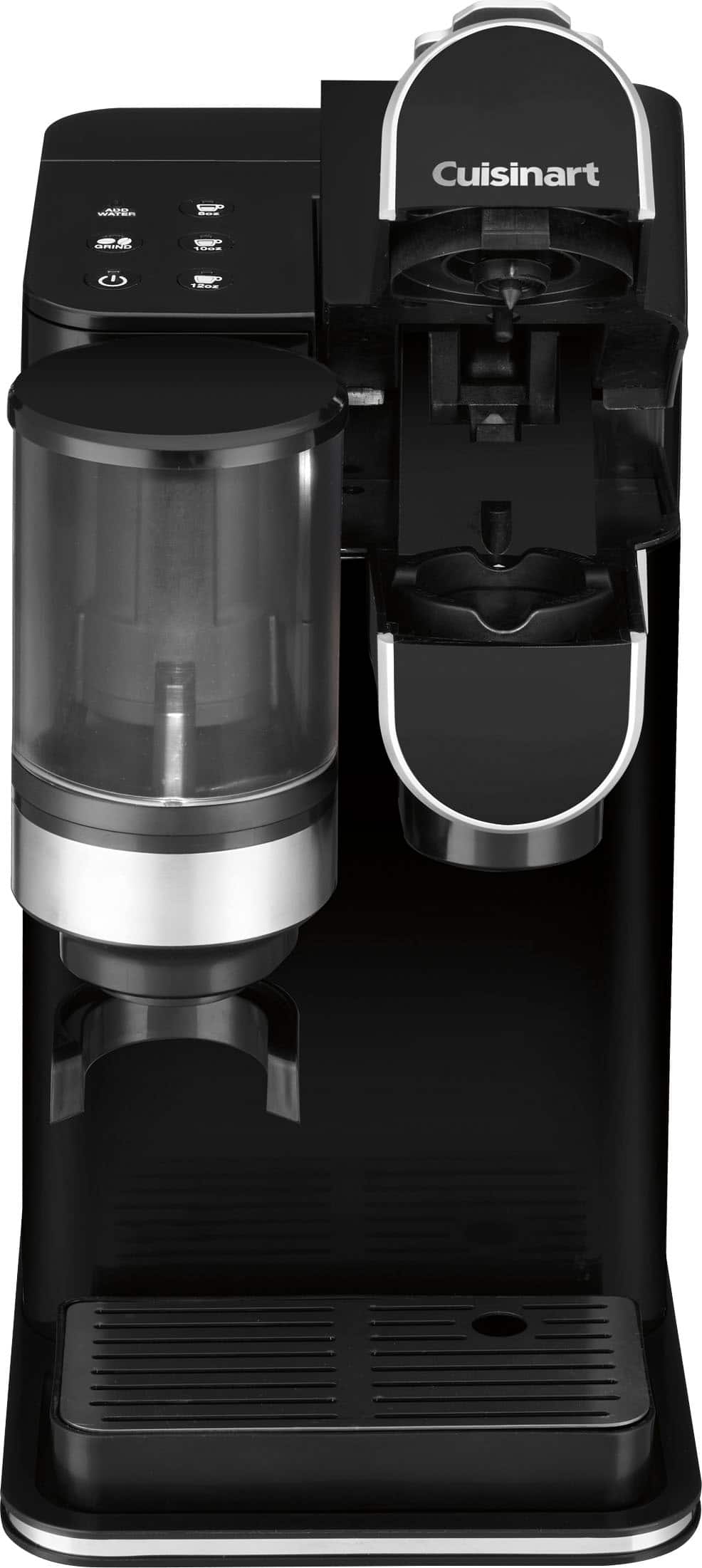 Alt View 16. Cuisinart - Grind & Brew Single-Serve Coffeemaker - Black.