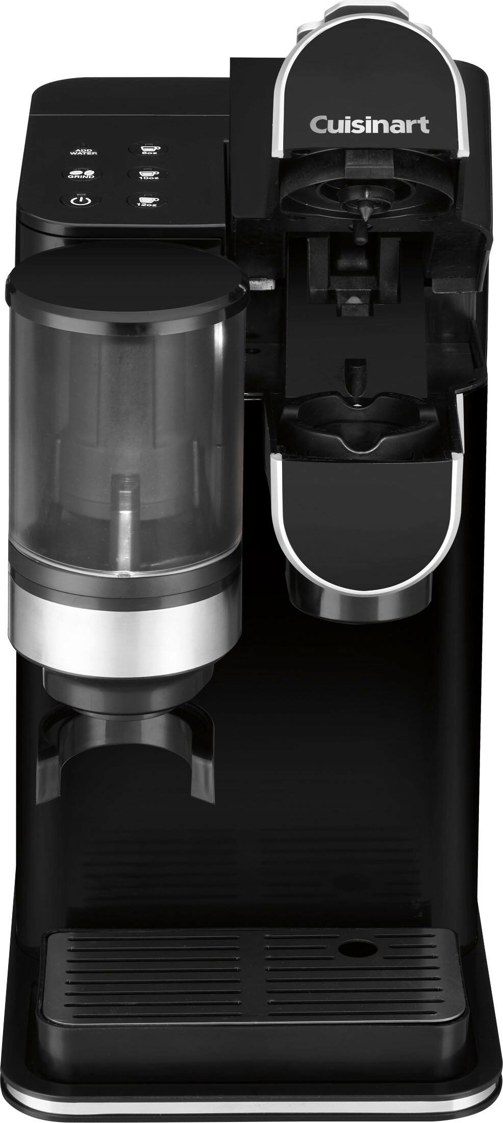 Alt View 16. Cuisinart - Grind & Brew Single-Serve Coffeemaker - Black.
