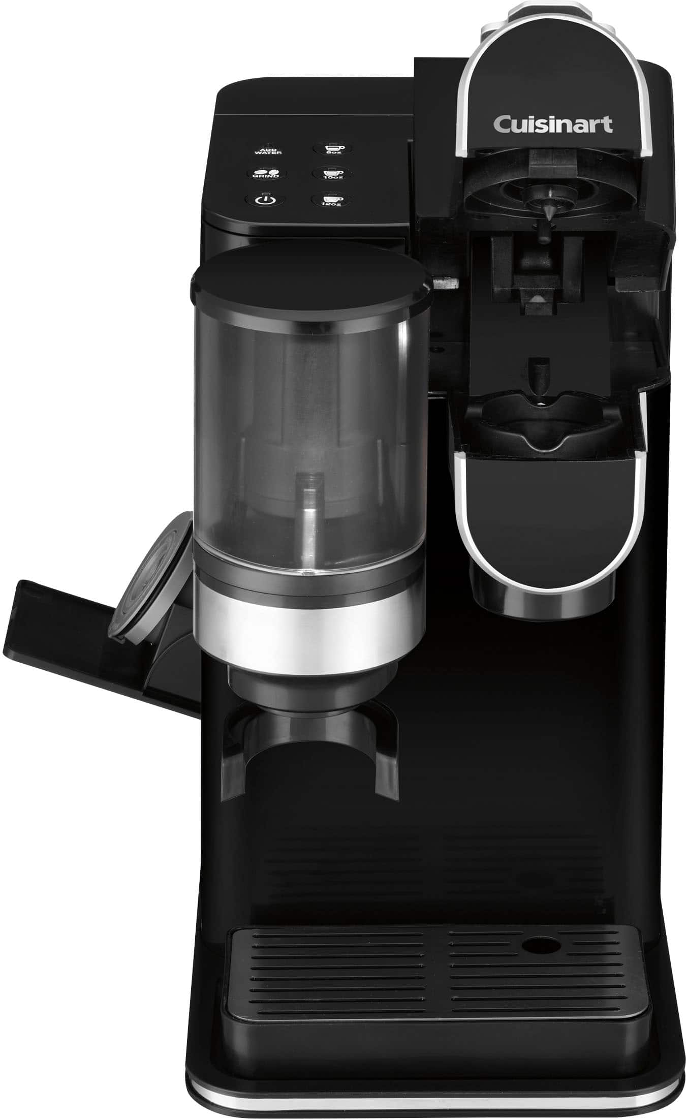 Alt View 17. Cuisinart - Grind & Brew Single-Serve Coffeemaker - Black.