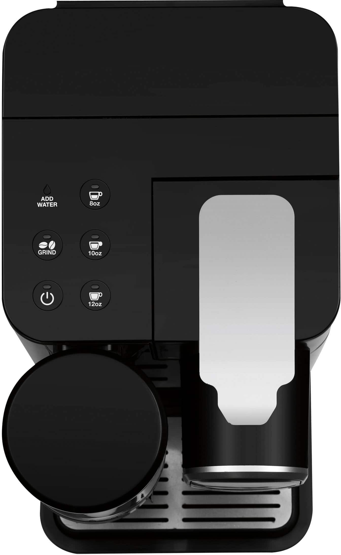 Alt View 19. Cuisinart - Grind & Brew Single-Serve Coffeemaker - Black.