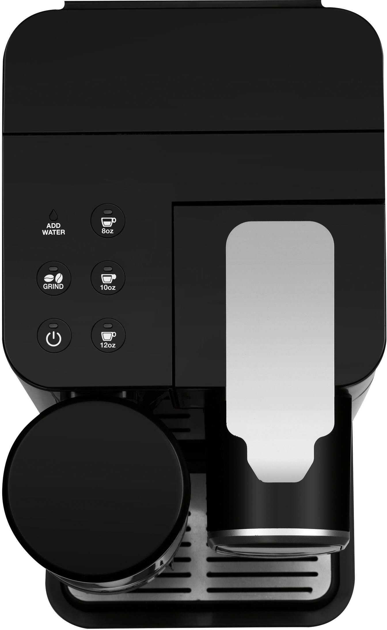 Alt View 19. Cuisinart - Grind & Brew Single-Serve Coffeemaker - Black.