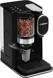 Cuisinart - Grind & Brew Single-Serve Coffeemaker - Black - Front_Zoom