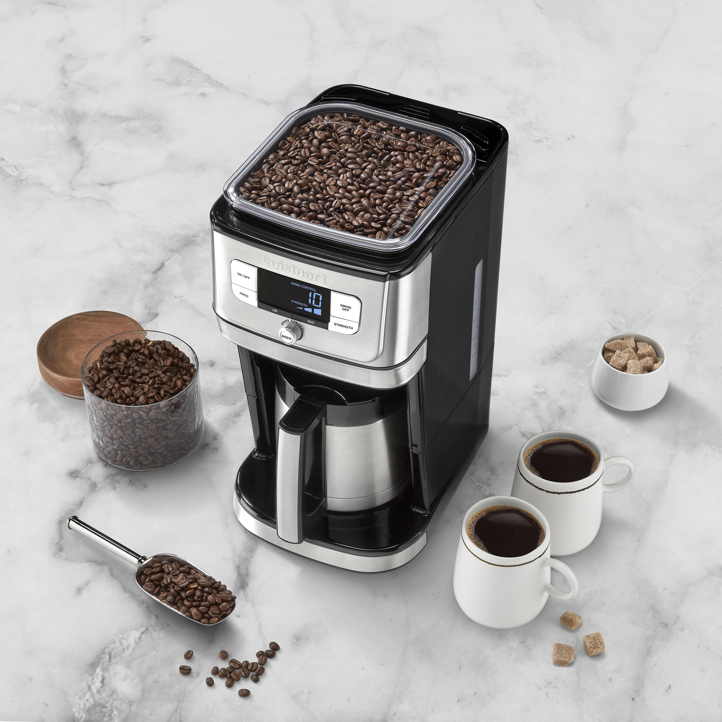 Cuisinart Grind & Brew Single-Cup Coffeemaker Silver DGB-1 - Best Buy