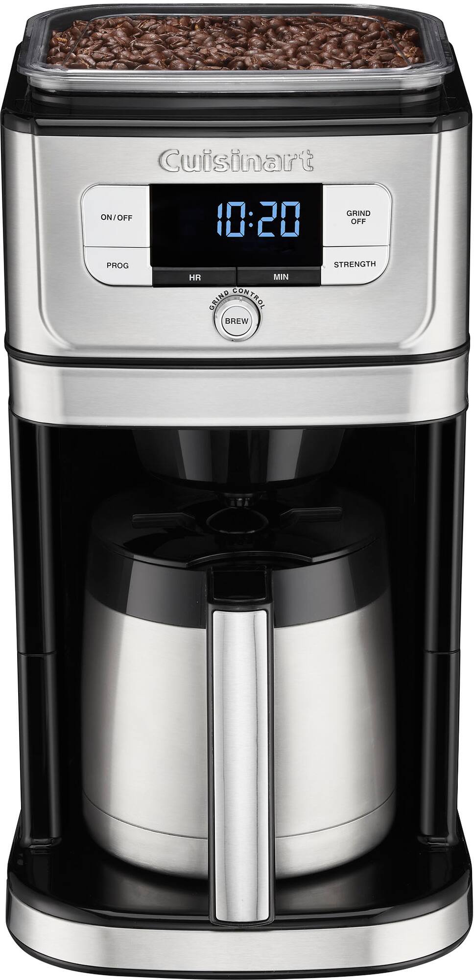 Zoom in on Alt View Zoom 1. Cuisinart - Burr Grind & Brew 10-Cup Coffeemaker - Stainless Steel.