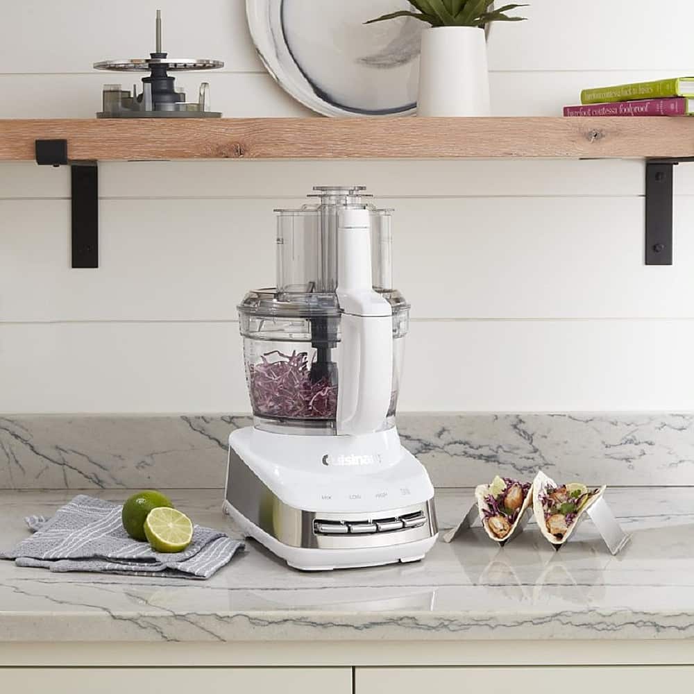 Alt View 17. Cuisinart - Core Custom 13-Cup Food Processor - White.