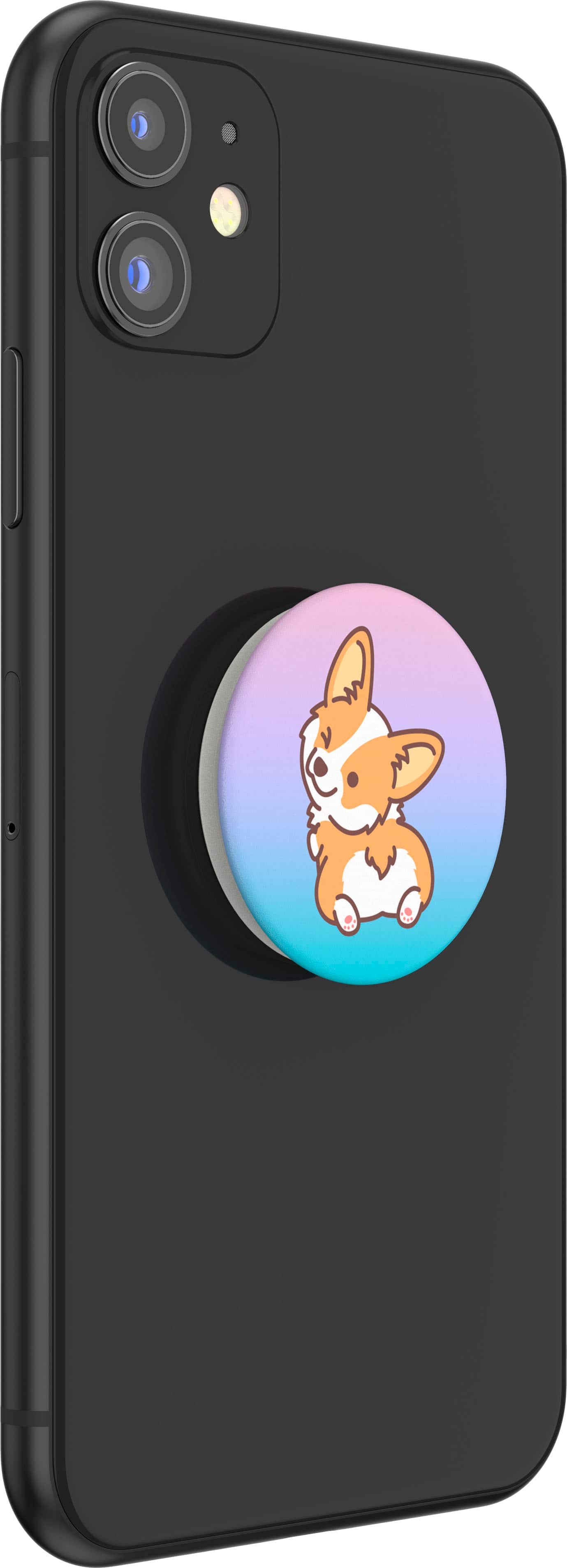Alt View 12. PopSockets - PopGrip Cell Phone Grip & Stand - Cheeky Corgi.