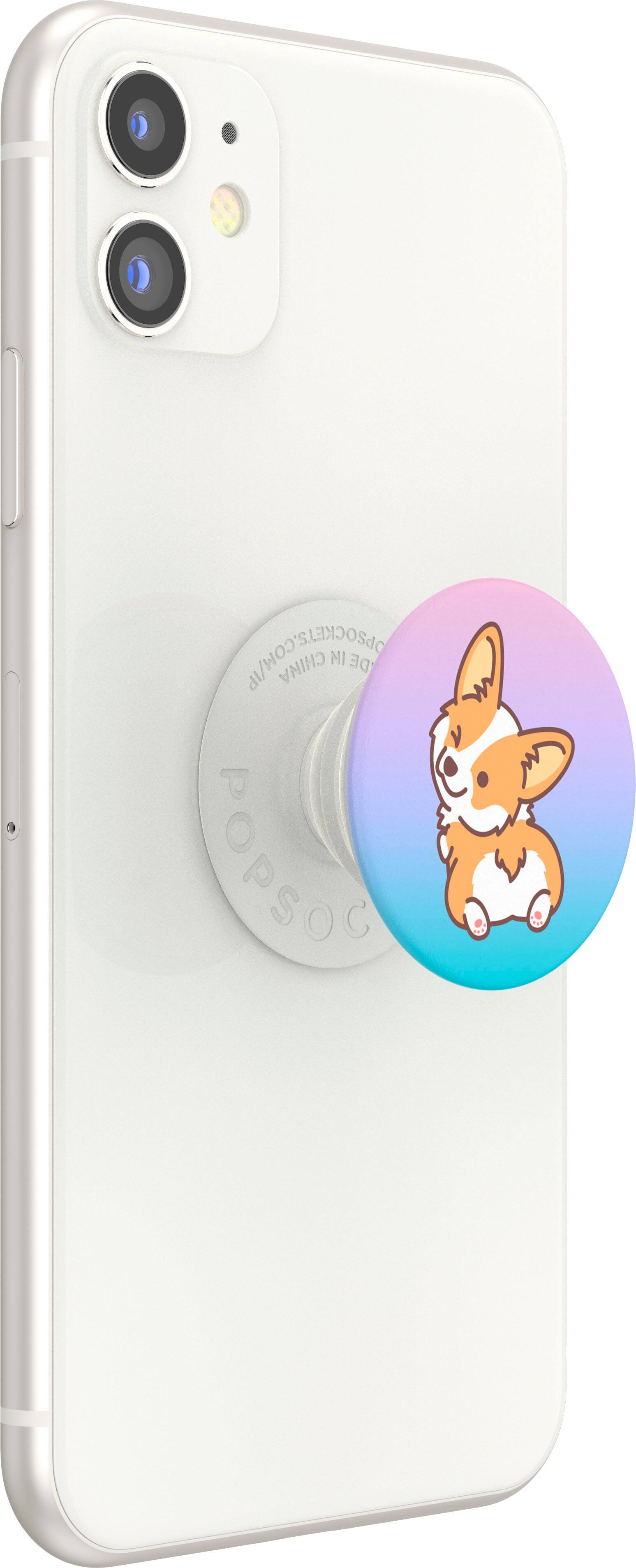 Alt View 13. PopSockets - PopGrip Cell Phone Grip & Stand - Cheeky Corgi.
