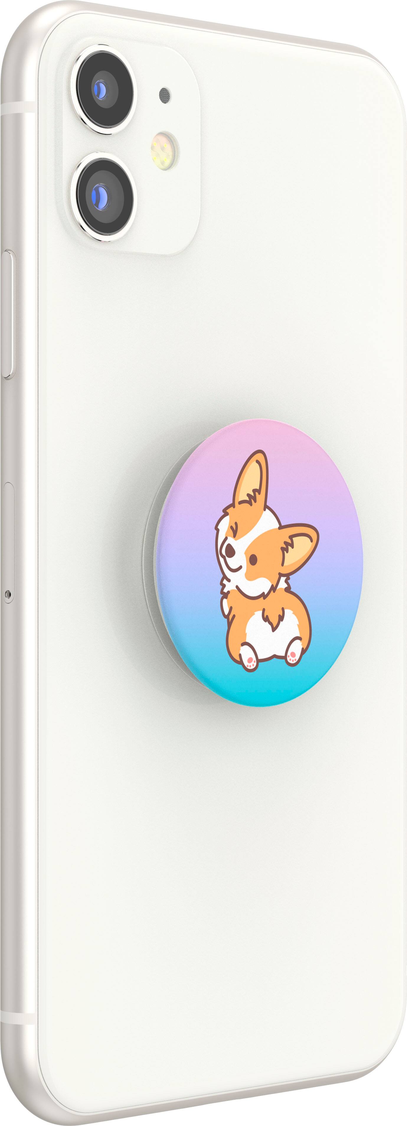 Alt View 14. PopSockets - PopGrip Cell Phone Grip & Stand - Cheeky Corgi.