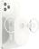 Left. PopSockets - MagSafe Pill-shape PopGrip Cell Phone Grip & Stand - White and Clear.