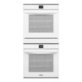 Whirlpool - 24" Built-In Double Electric Convection Wall Oven with WiFi - White