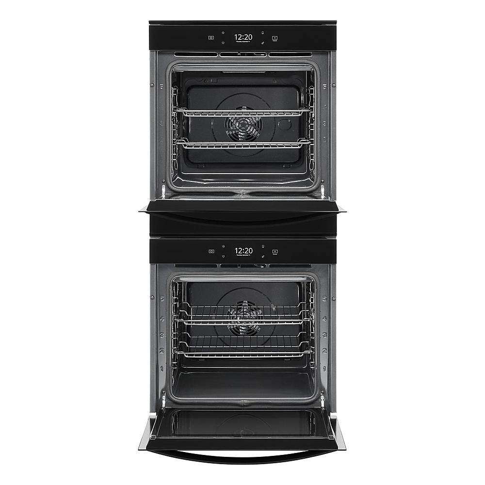 Alt View 13. Whirlpool - 24" Built-In Double Electric Convection Wall Oven with WiFi - Black.