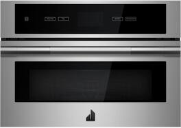 JennAir - 1.4 Cu. Ft. Convection Microwave with Sensor Cooking and Speed-Cook - Stainless Steel