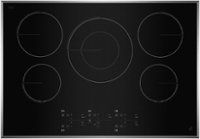 JennAir - 30" Lustre Built-In Electric Cooktop with Assisted Cooking - Black - Front_Zoom