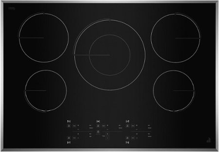 JennAir - 30" Lustre Built-In Electric Cooktop with Assisted Cooking - Black