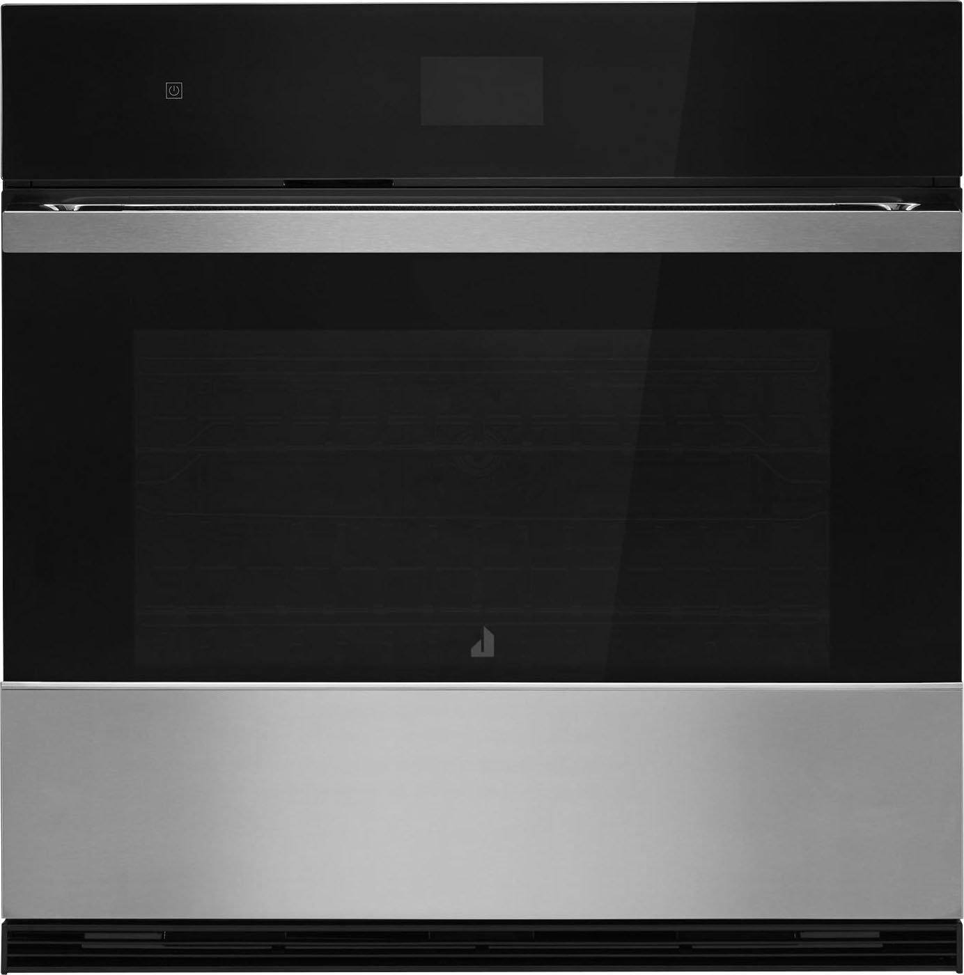 JennAir - 30" Built-In Single Electric Wall Oven - Floating Glass Black