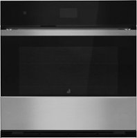 JennAir - 30" Built-In Single Electric Wall Oven - Floating Glass Black - Front_Zoom