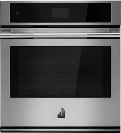Front. JennAir - 27" Built-In Single Electric Wall Oven - Stainless Steel.