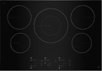 JennAir - 30" Oblivion Built-In Electric Cooktop with Assisted Cooking - Black - Front_Zoom