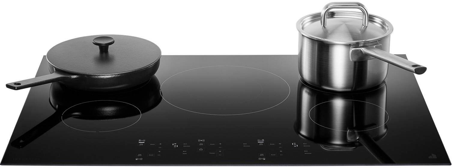 Alt View 14. JennAir - 30" Oblivion Built-In Electric Cooktop with Assisted Cooking - Black.