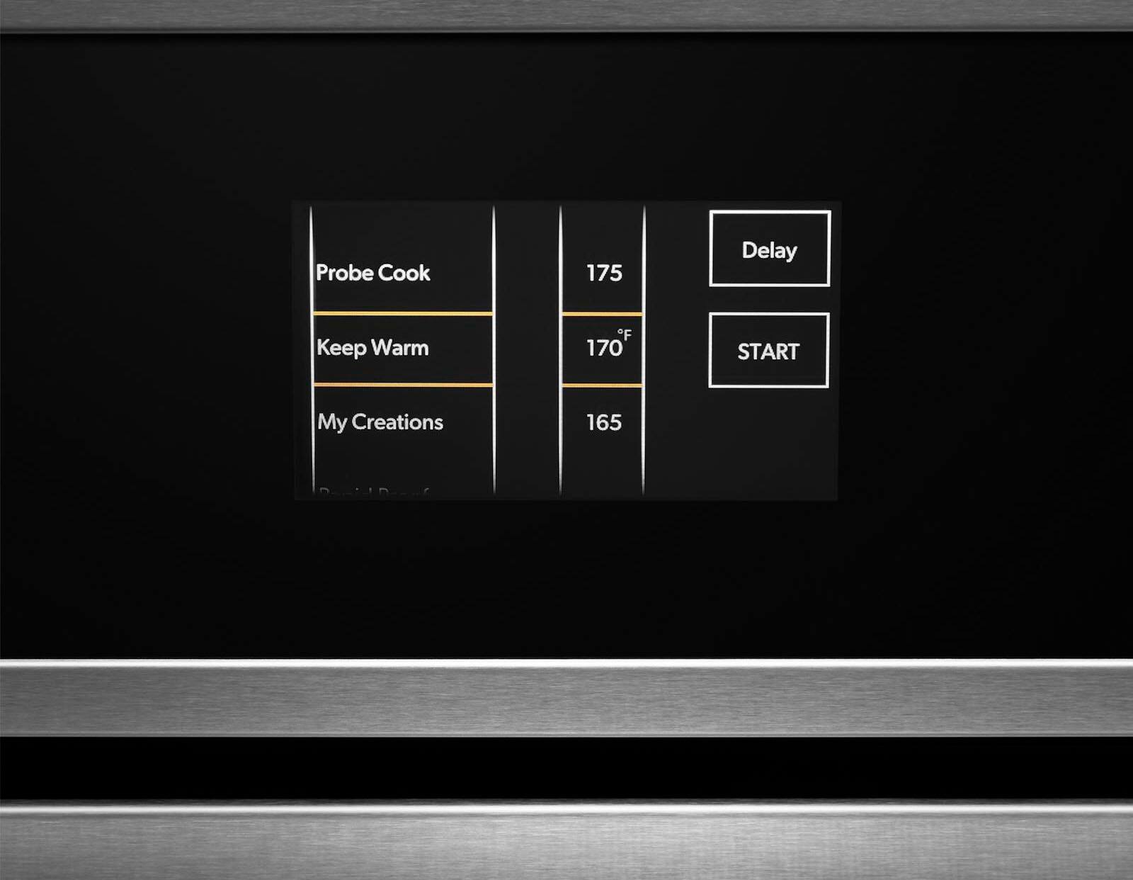 Alt View 14. JennAir - 1.4 Cu. Ft. Convection Microwave with Sensor Cooking and Speed-Cook - Stainless Steel.