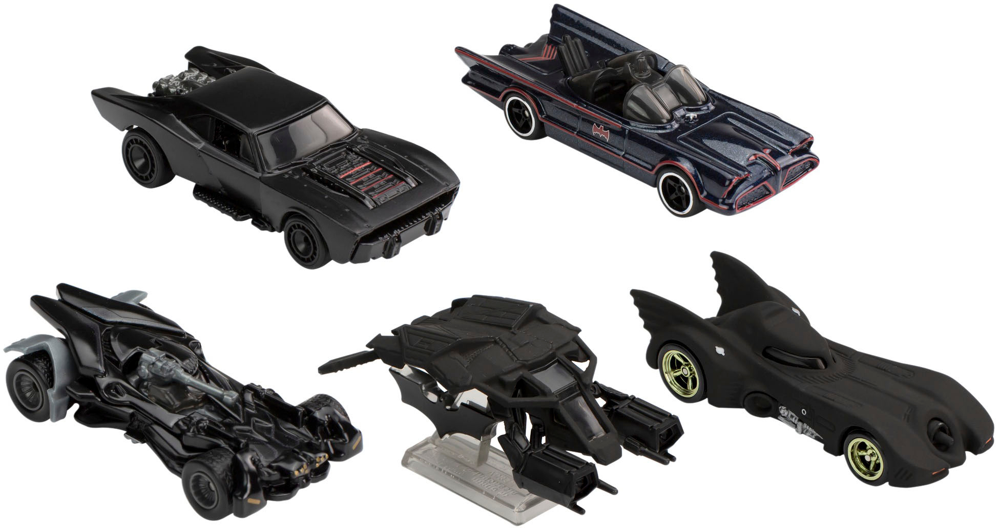 Best Buy: Hot Wheels Batman Vehicle Bundle 5 pack GRM17