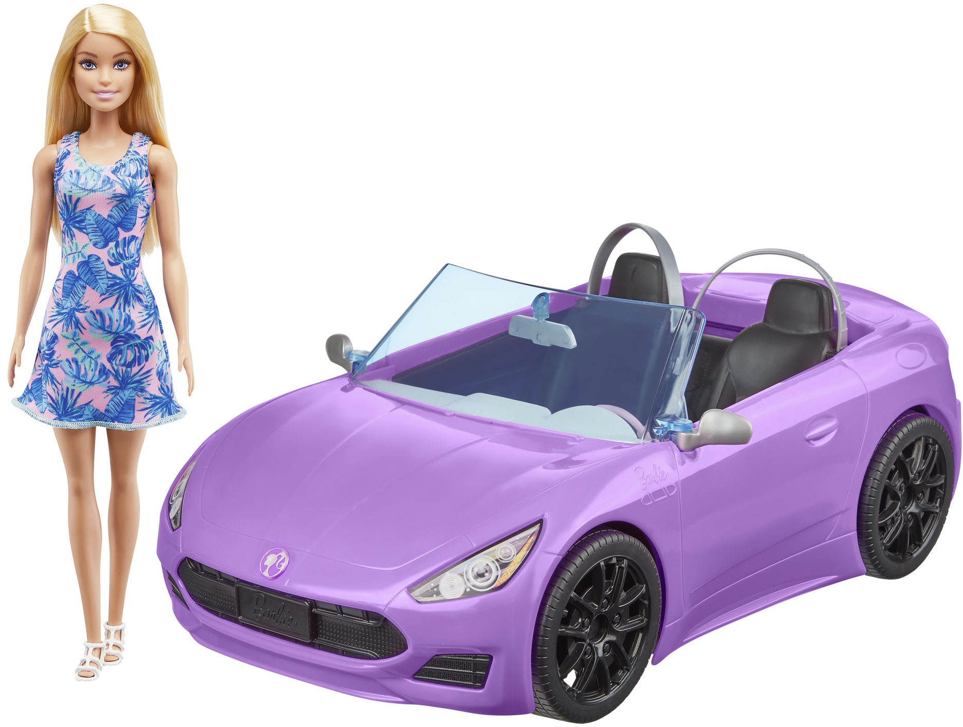leg uit Rijke man leeg Barbie Doll & Vehicle Playset Blonde Pink HBY29 - Best Buy