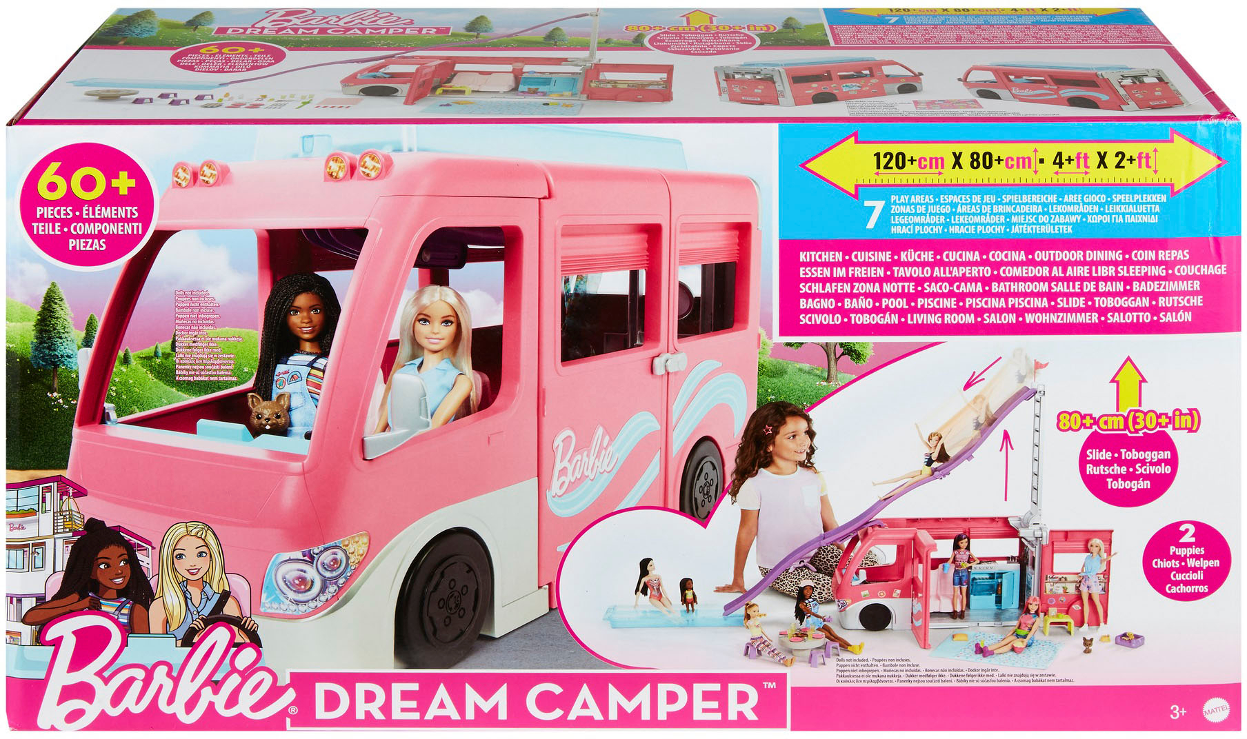 Angle View: Barbie - Dream Camper Vehicle Playset