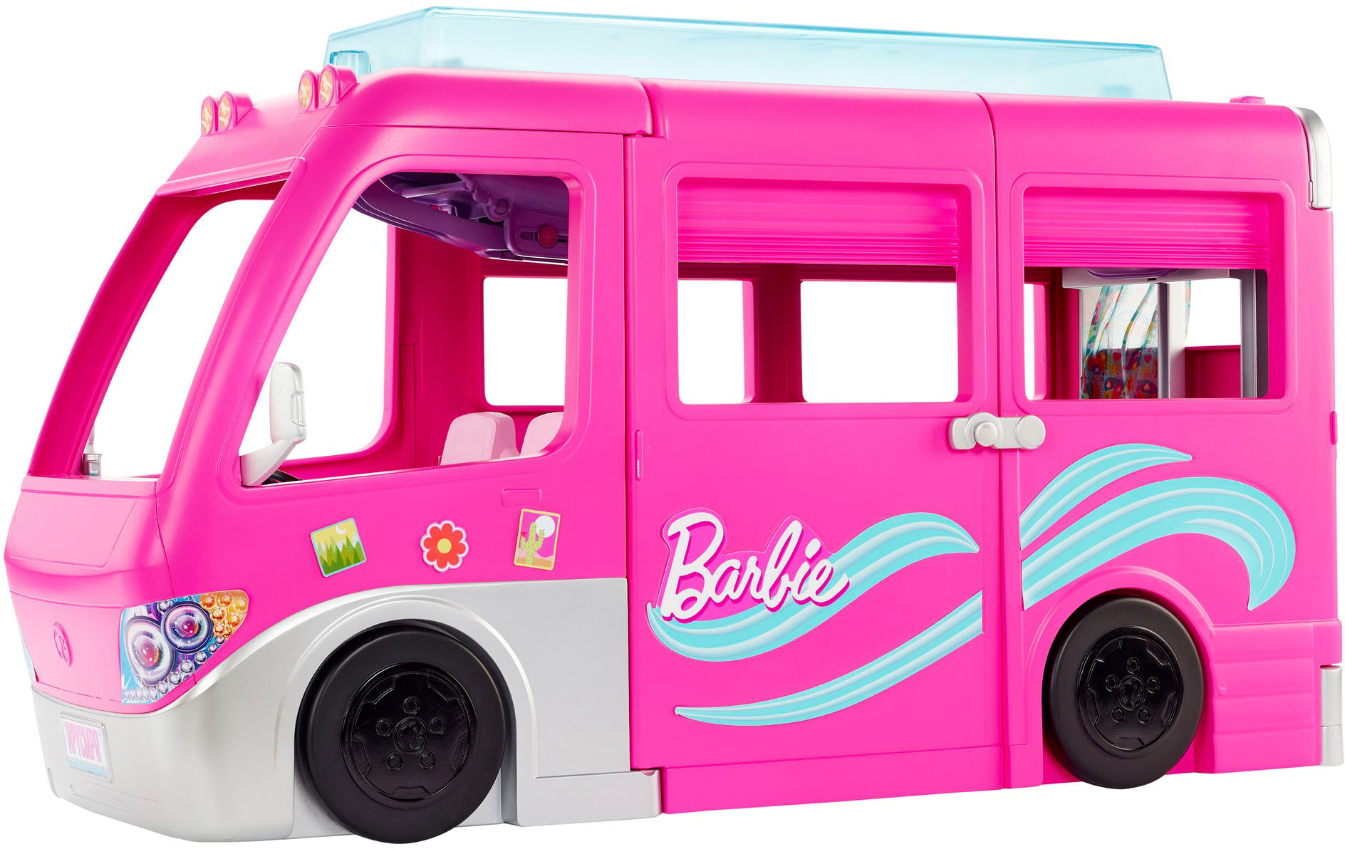 Schandalig Wens Trillen Barbie Dream Camper Vehicle Playset HCD46 - Best Buy