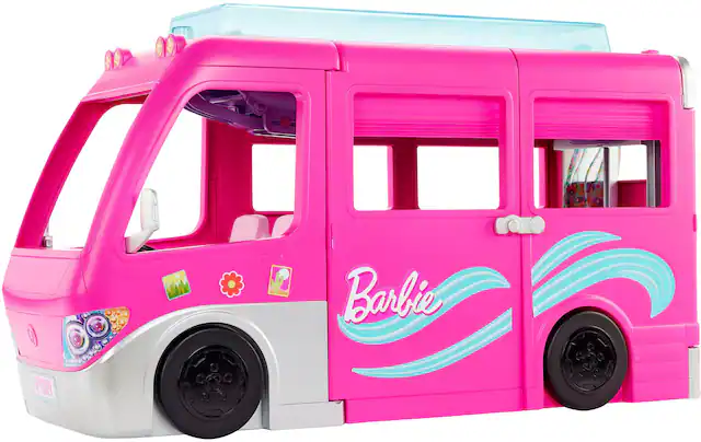 Front. Barbie - Dream Camper Vehicle Playset.